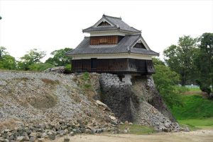 震災後5か月の熊本城②